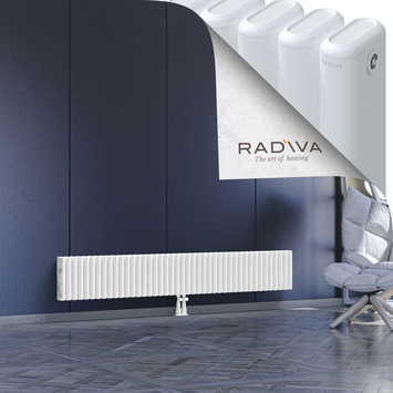 Kotto Radiateur En Aluminium 300x1931 Blanc - Thumbnail