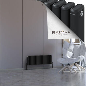 Kotto Radiateur En Aluminium 300x896 Noir - Thumbnail