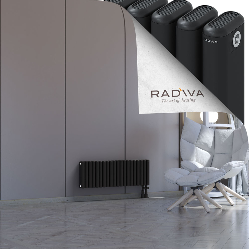 Kotto Radiateur En Aluminium 300x896 Noir