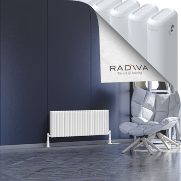 Kotto Radiateur En Aluminium 400x1031 Blanc - Thumbnail