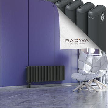 Kotto Radiateur En Aluminium 400x1121 Anthracite Foncé - Thumbnail