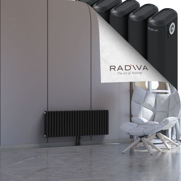 Kotto Radiateur En Aluminium 400x1121 Noir - Thumbnail