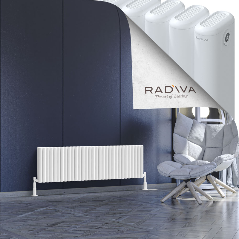 Kotto Radiateur En Aluminium 400x1391 Blanc