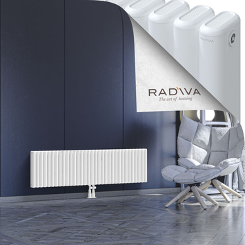 Kotto Radiateur En Aluminium 400x1481 Blanc - Thumbnail