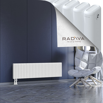 Kotto Radiateur En Aluminium 400x1481 Blanc - Thumbnail