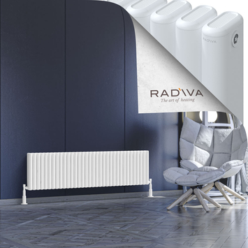 Kotto Radiateur En Aluminium 400x1526 Blanc - Thumbnail