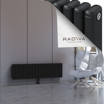 Kotto Radiateur En Aluminium 400x1526 Noir - Thumbnail