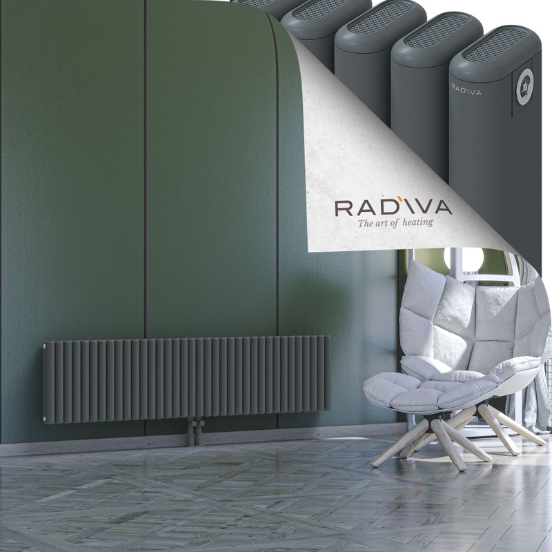 Kotto Radiateur En Aluminium 400x1616 Anthracite