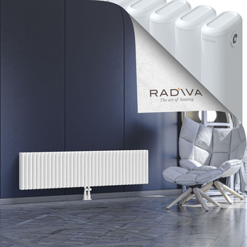 Kotto Radiateur En Aluminium 400x1616 Blanc - Thumbnail