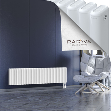 Kotto Radiateur En Aluminium 400x1616 Blanc - Thumbnail