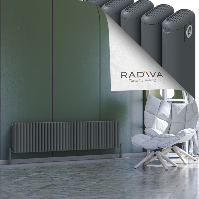 Kotto Radiateur En Aluminium 400x1661 Anthracite