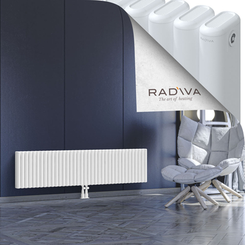 Kotto Radiateur En Aluminium 400x1661 Blanc - Thumbnail