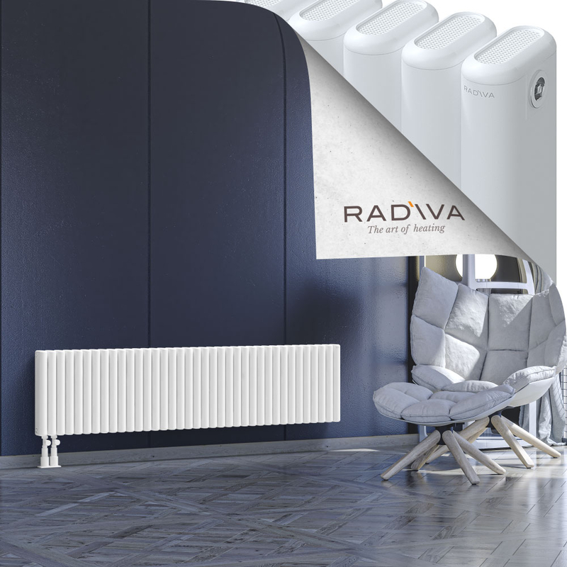 Kotto Radiateur En Aluminium 400x1661 Blanc