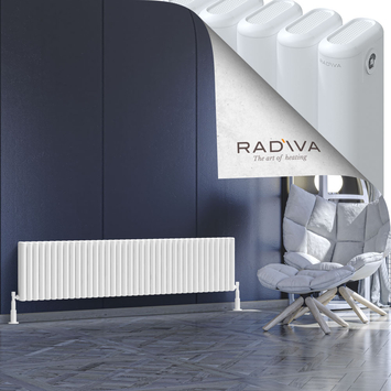 Kotto Radiateur En Aluminium 400x1706 Blanc - Thumbnail