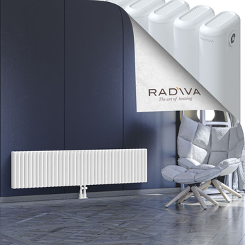 Kotto Radiateur En Aluminium 400x1706 Blanc - Thumbnail