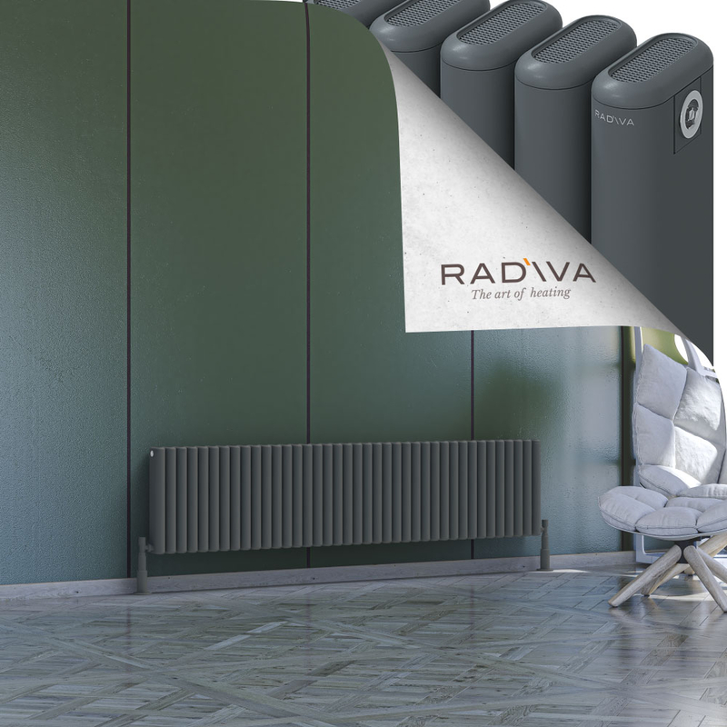 Kotto Radiateur En Aluminium 400x1751 Anthracite