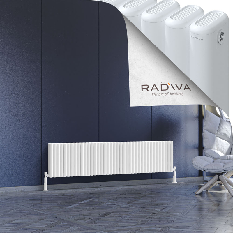 Kotto Radiateur En Aluminium 400x1751 Blanc