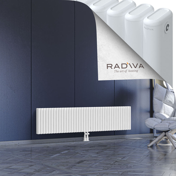 Kotto Radiateur En Aluminium 400x1751 Blanc - Thumbnail