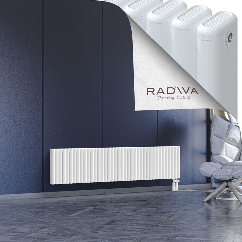 Kotto Radiateur En Aluminium 400x1751 Blanc