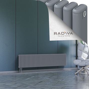 Kotto Radiateur En Aluminium 400x1751 Gris - Thumbnail