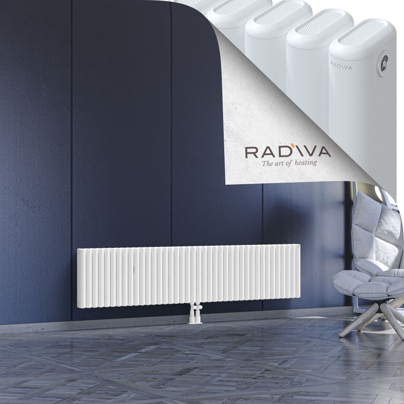 Kotto Radiateur En Aluminium 400x1796 Blanc