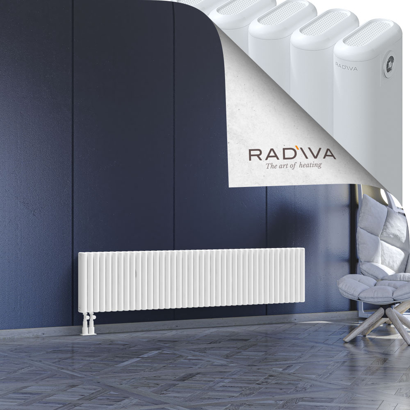 Kotto Radiateur En Aluminium 400x1796 Blanc