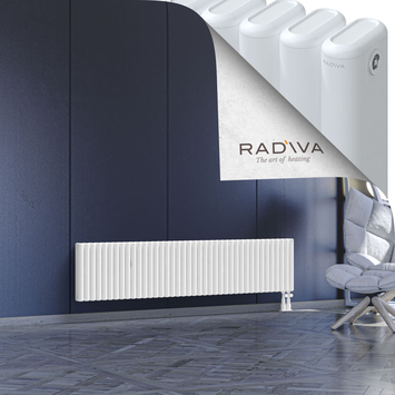 Kotto Radiateur En Aluminium 400x1796 Blanc - Thumbnail