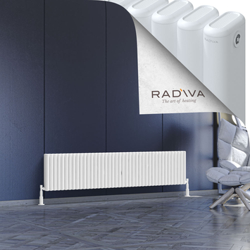 Kotto Radiateur En Aluminium 400x1841 Blanc - Thumbnail