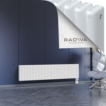 Kotto Radiateur En Aluminium 400x1841 Blanc - Thumbnail