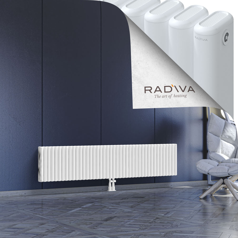 Kotto Radiateur En Aluminium 400x1886 Blanc