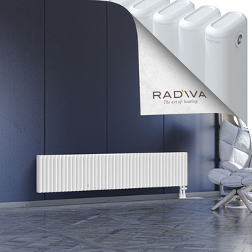 Kotto Radiateur En Aluminium 400x1931 Blanc - Thumbnail