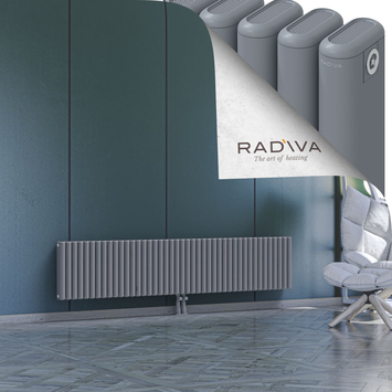 Kotto Radiateur En Aluminium 400x1931 Gris - Thumbnail