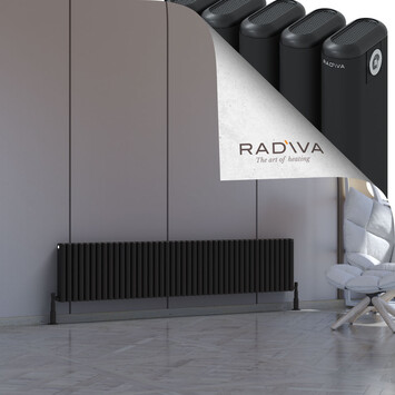 Kotto Radiateur En Aluminium 400x1931 Noir - Thumbnail