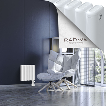 Kotto Radiateur En Aluminium 400x401 Blanc - Thumbnail