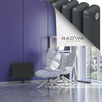 Kotto Radiateur En Aluminium 400x626 Anthracite Foncé - Thumbnail