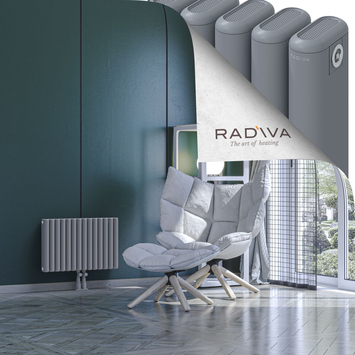 Kotto Radiateur En Aluminium 400x626 Gris - Thumbnail