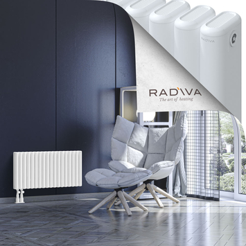 Kotto Radiateur En Aluminium 400x806 Blanc - Thumbnail