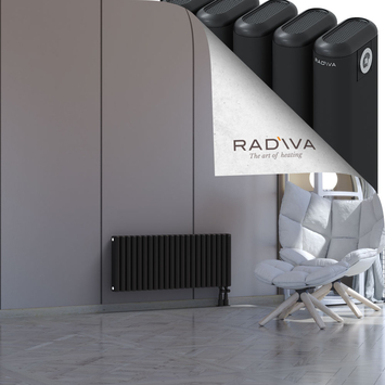 Kotto Radiateur En Aluminium 400x986 Noir - Thumbnail