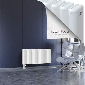 Kotto Radiateur En Aluminium 500x1076 Blanc - Thumbnail