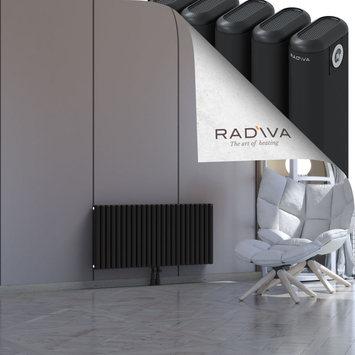 Kotto Radiateur En Aluminium 500x1076 Noir - Thumbnail