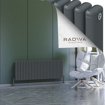 Kotto Radiateur En Aluminium 500x1436 Anthracite - Thumbnail