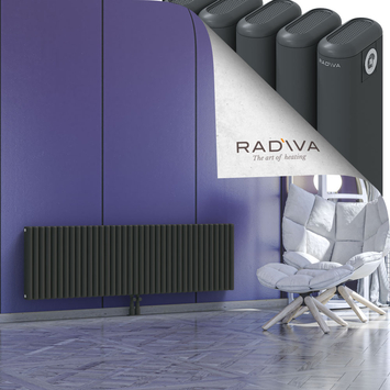 Kotto Radiateur En Aluminium 500x1661 Anthracite Foncé - Thumbnail