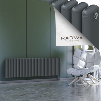 Kotto Radiateur En Aluminium 500x1706 Anthracite - Thumbnail