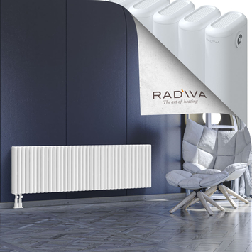 Kotto Radiateur En Aluminium 500x1706 Blanc - Thumbnail