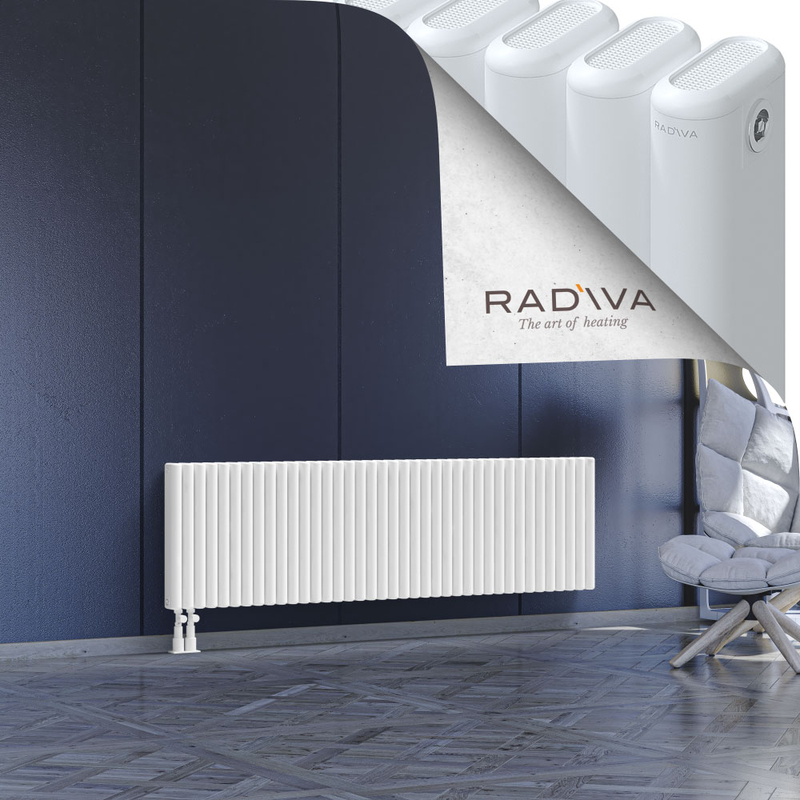 Kotto Radiateur En Aluminium 500x1751 Blanc