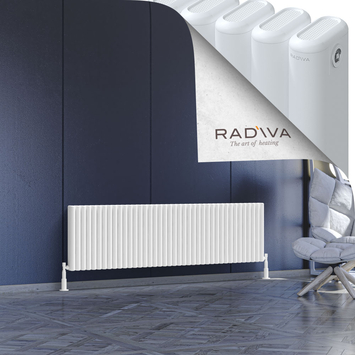 Kotto Radiateur En Aluminium 500x1796 Blanc - Thumbnail