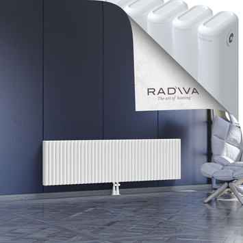 Kotto Radiateur En Aluminium 500x1841 Blanc - Thumbnail