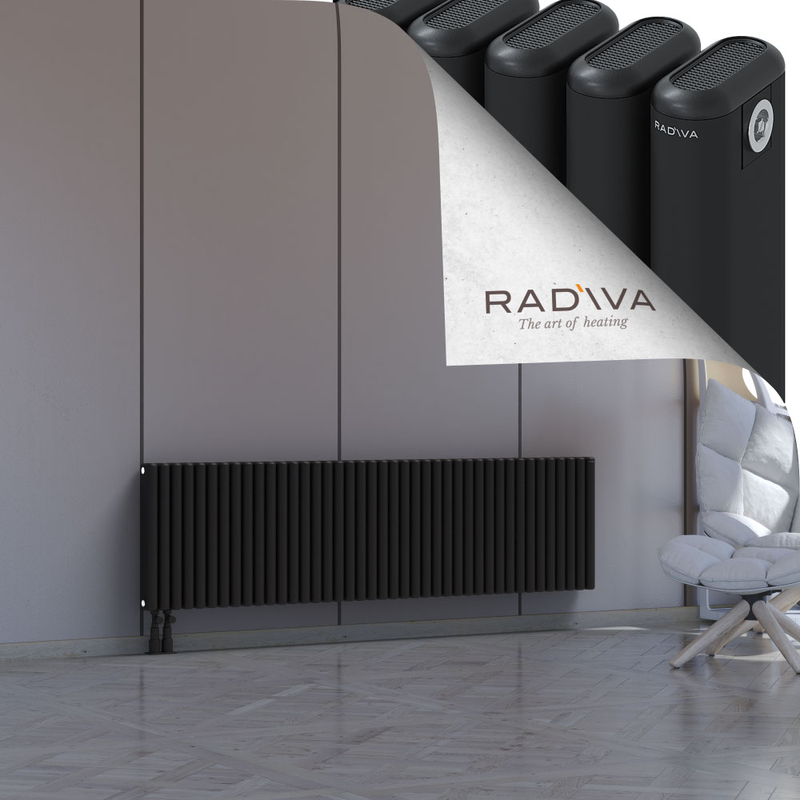 Kotto Radiateur En Aluminium 500x1841 Noir