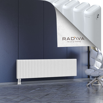 Kotto Radiateur En Aluminium 500x1886 Blanc - Thumbnail