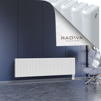 Kotto Radiateur En Aluminium 500x1931 Blanc - Thumbnail